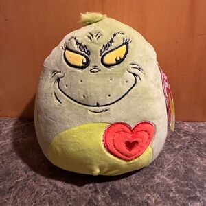 Squishmallows How the Grinch Stole Christmas Plush Official Kellytoy 8" Inch NWT